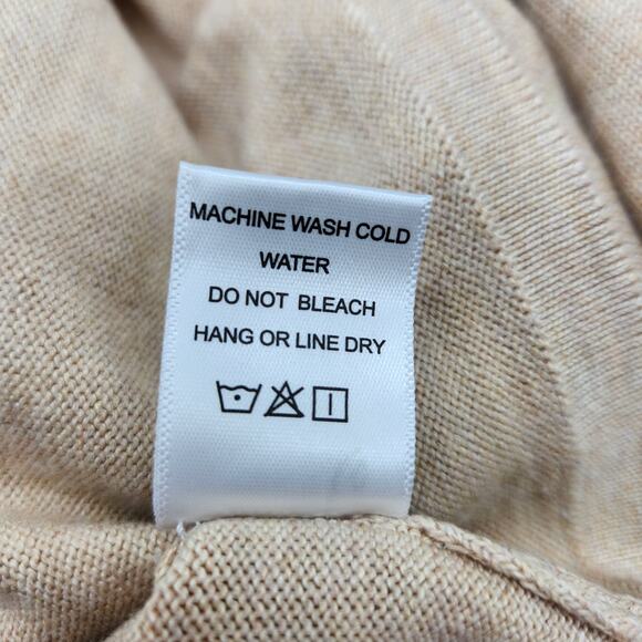 Dee Elly Ribbed Knit Square Neck Sweater Top Bell Sleeve Size Medium - Picture 8 of 9